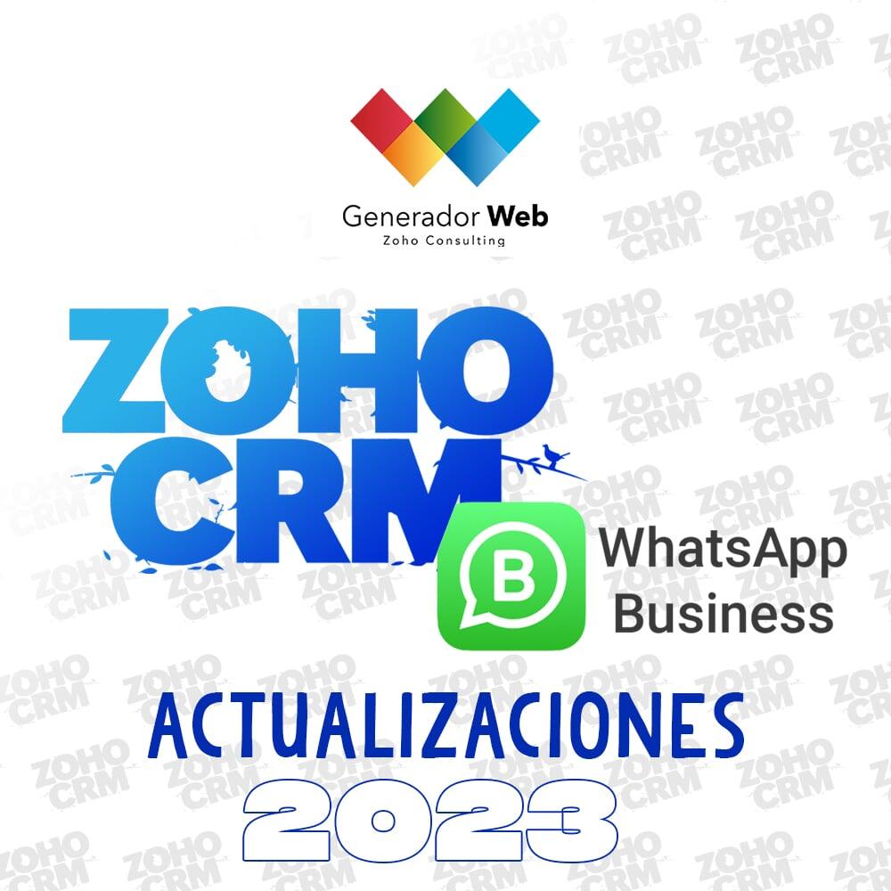 Plantillas para tus mensajes de WhatsApp desde Zoho CRM